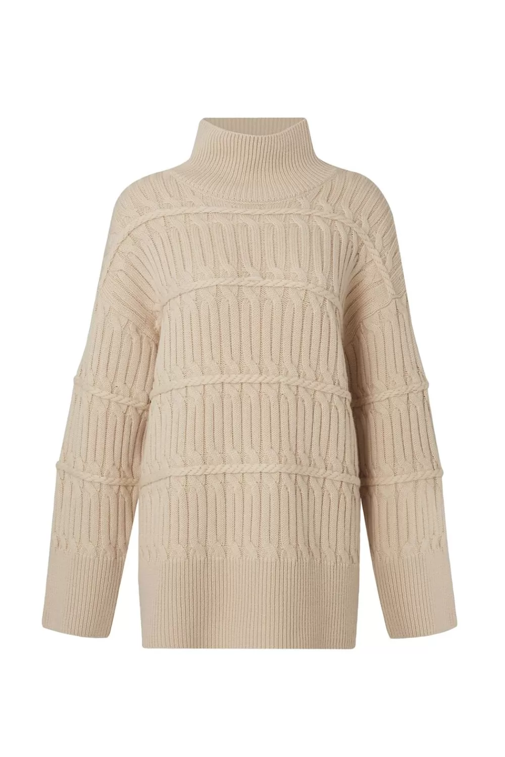 Malina Adelyn tröja Beige New