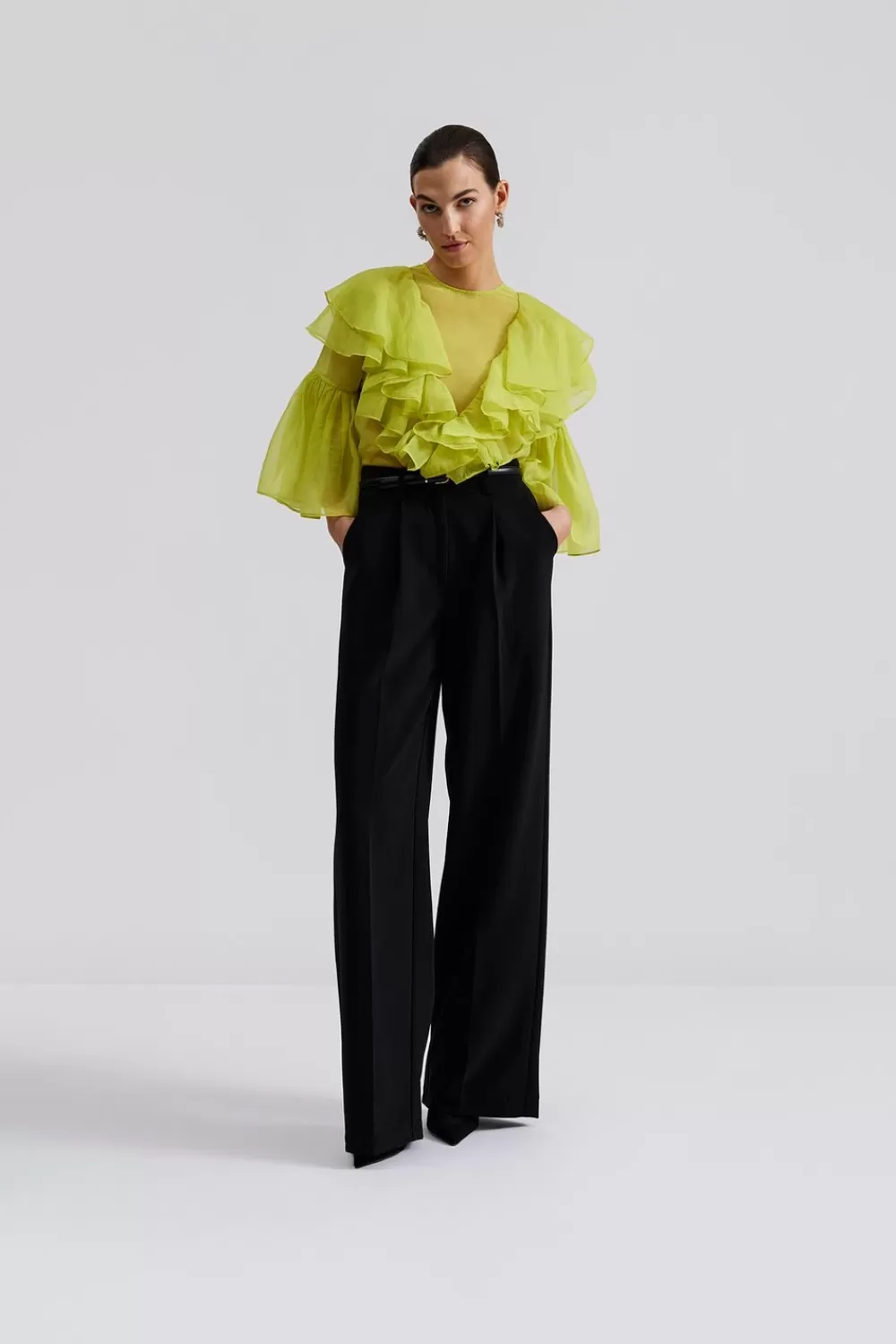 Malina Alexia blus Lime Sale