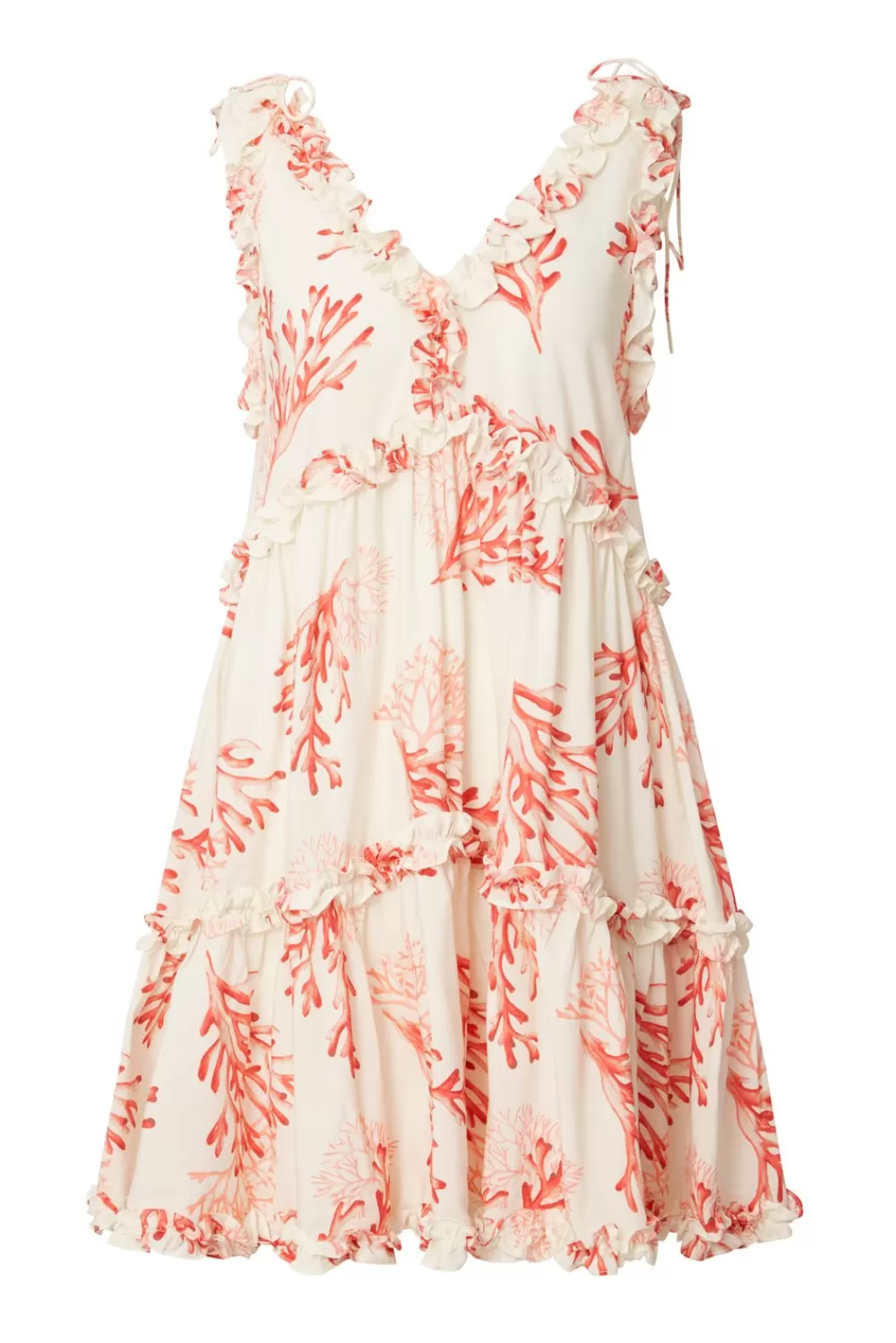 Malina Arabella miniklänning CoralRed Cheap