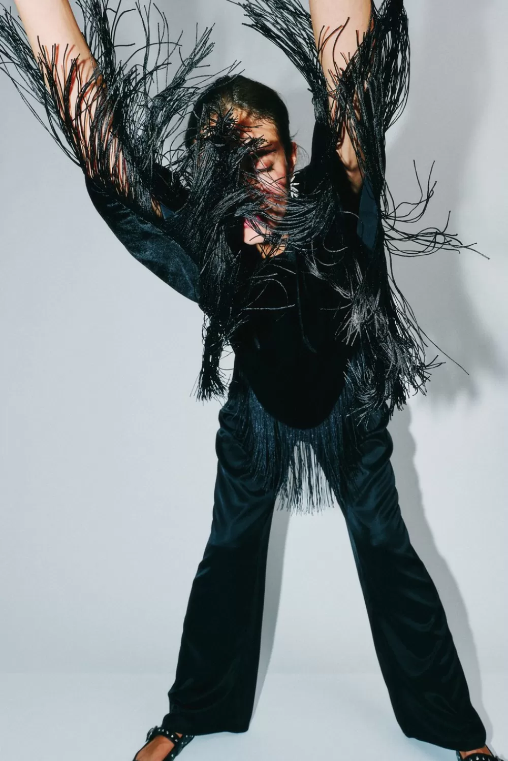 Malina Cathlin blus Black Sale