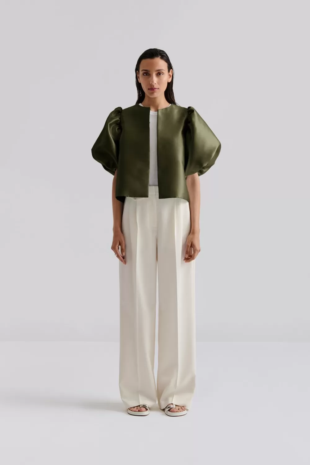 Malina Cleo blus Olive Cheap