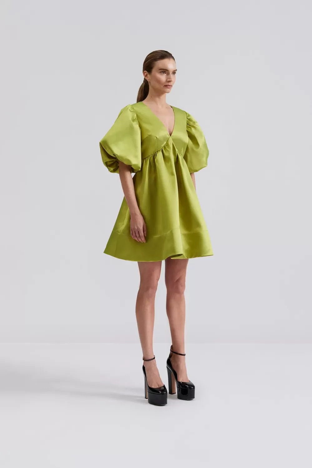 Malina Dana miniklänning Lime New