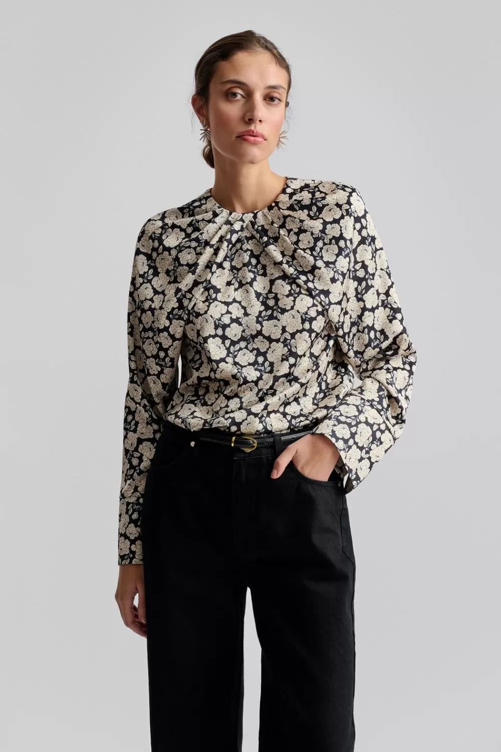 Malina Evie blus DeepRed Best Sale