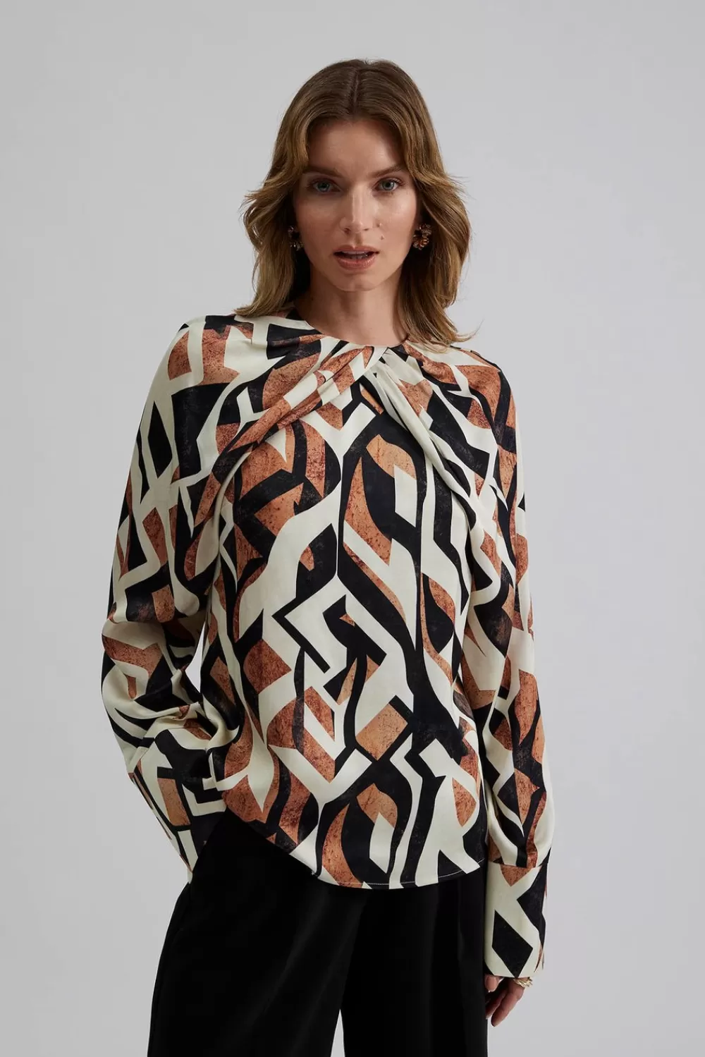 Malina Evie blus DeepRed Cheap