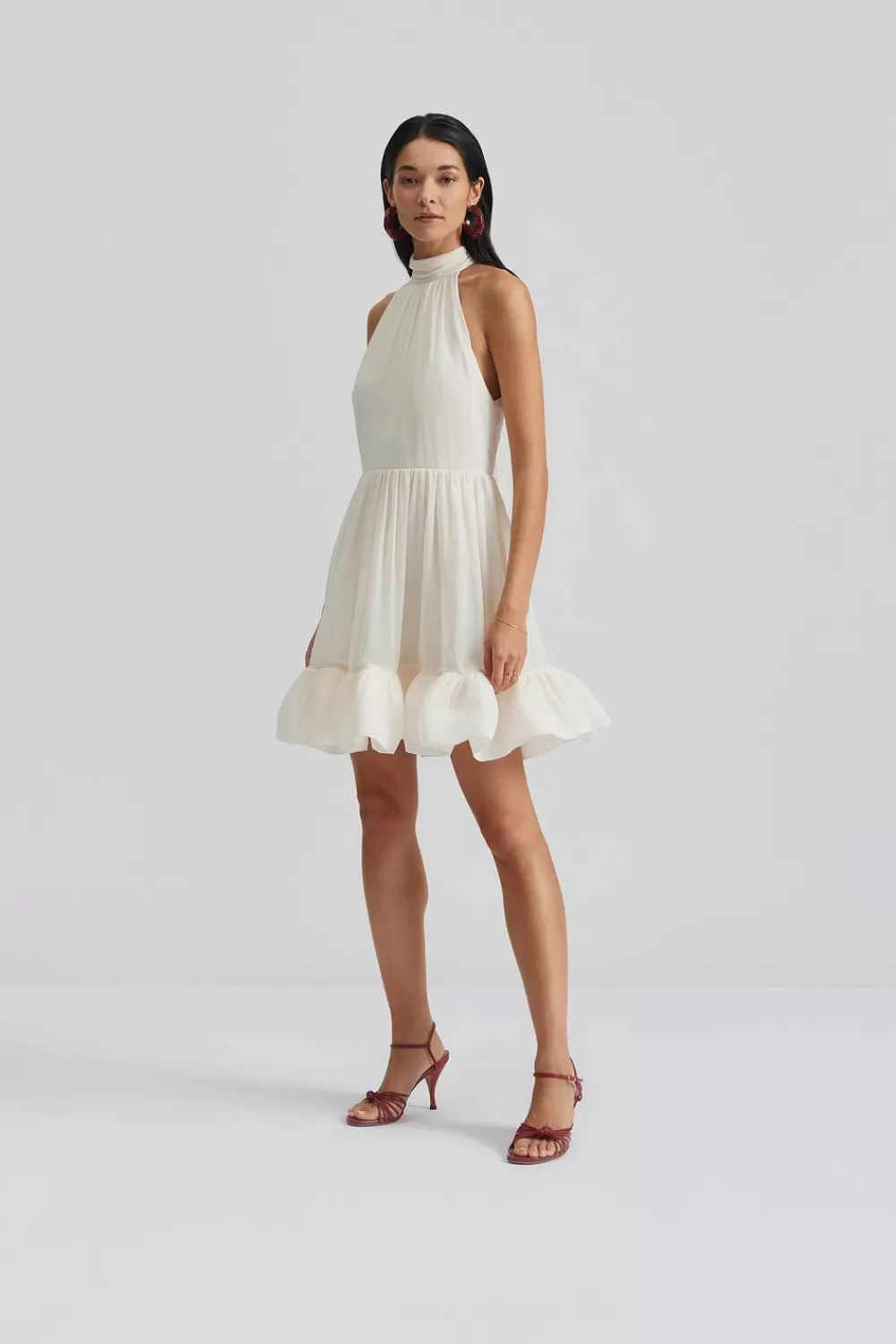 Malina Fern miniklänning White Discount