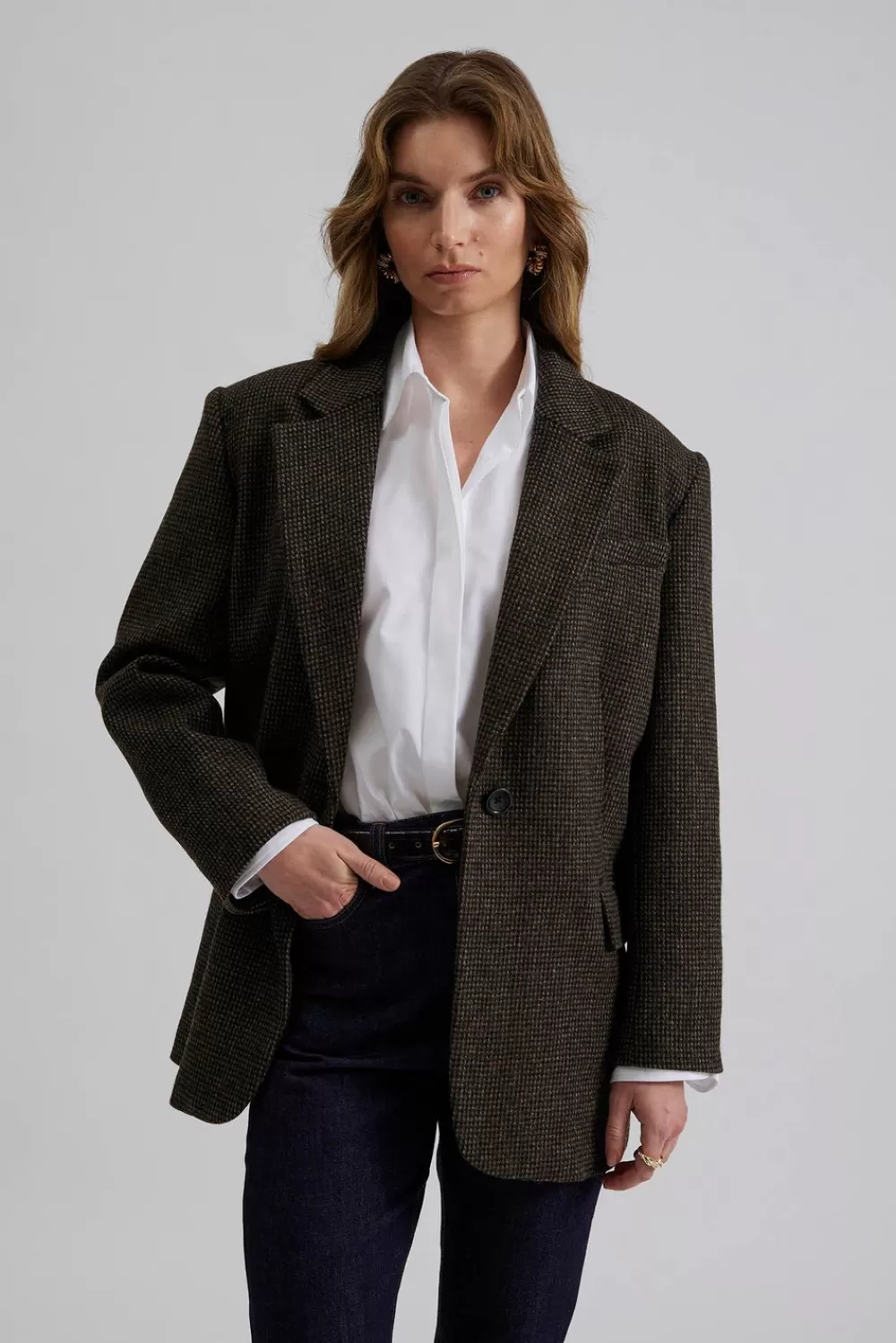 Malina Helen jacka BrownCheck Discount