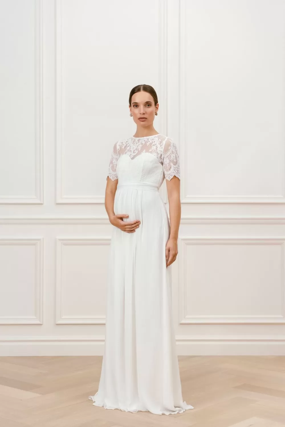 Malina Holly brudklänning Ivory Discount