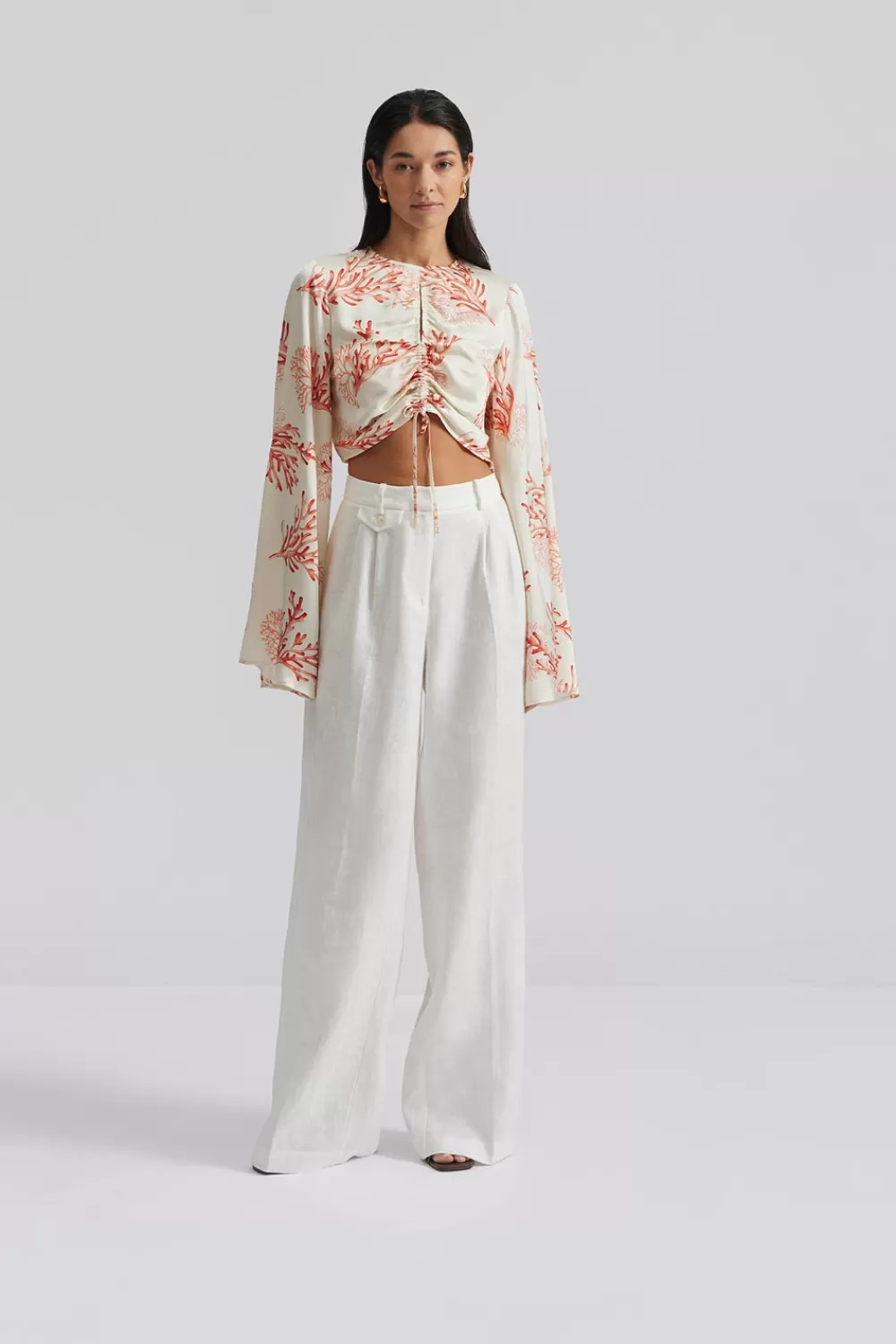 Malina Indra topp PastelBlue Cheap