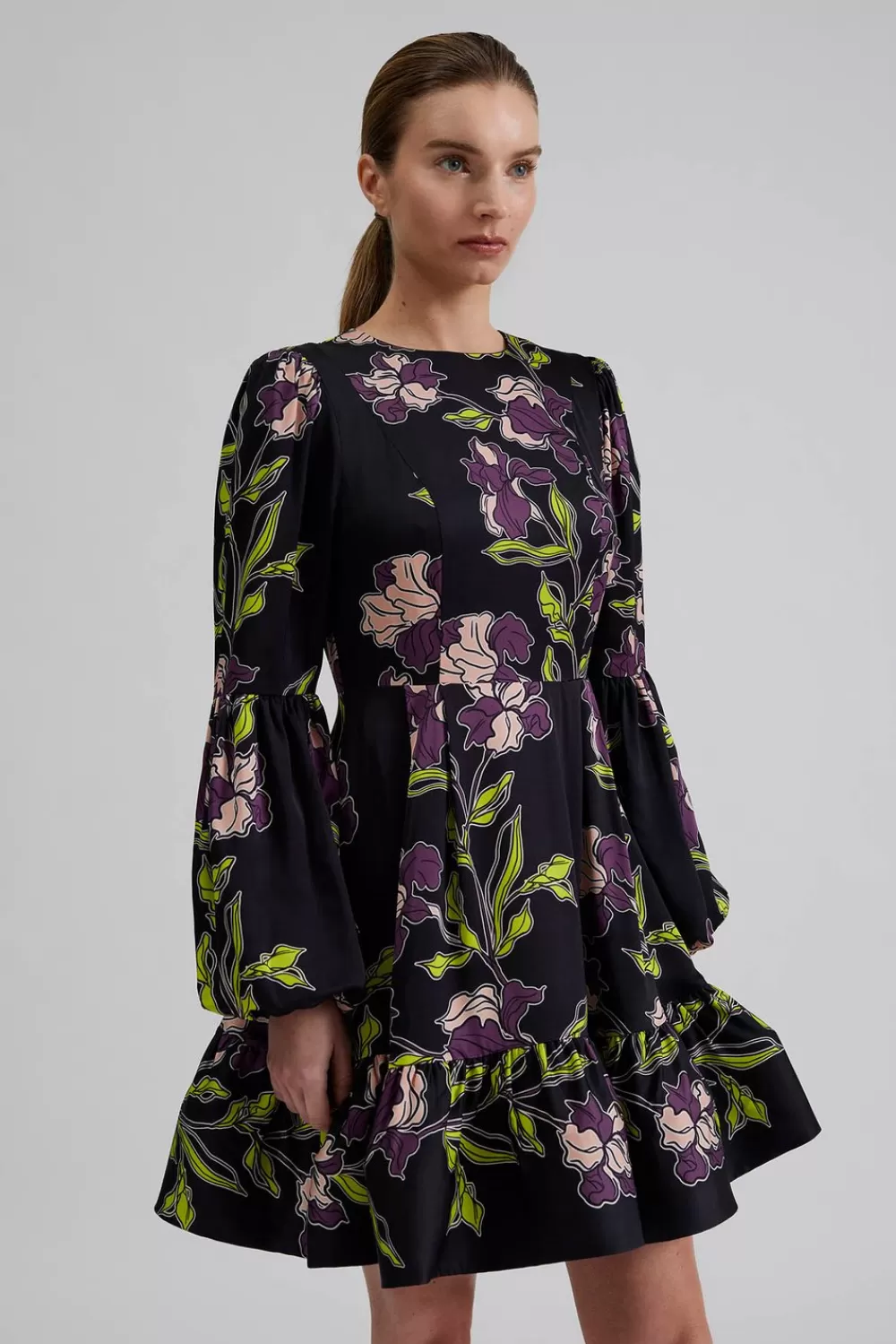 Malina Jasmine miniklänning FallFloralsBlack Discount