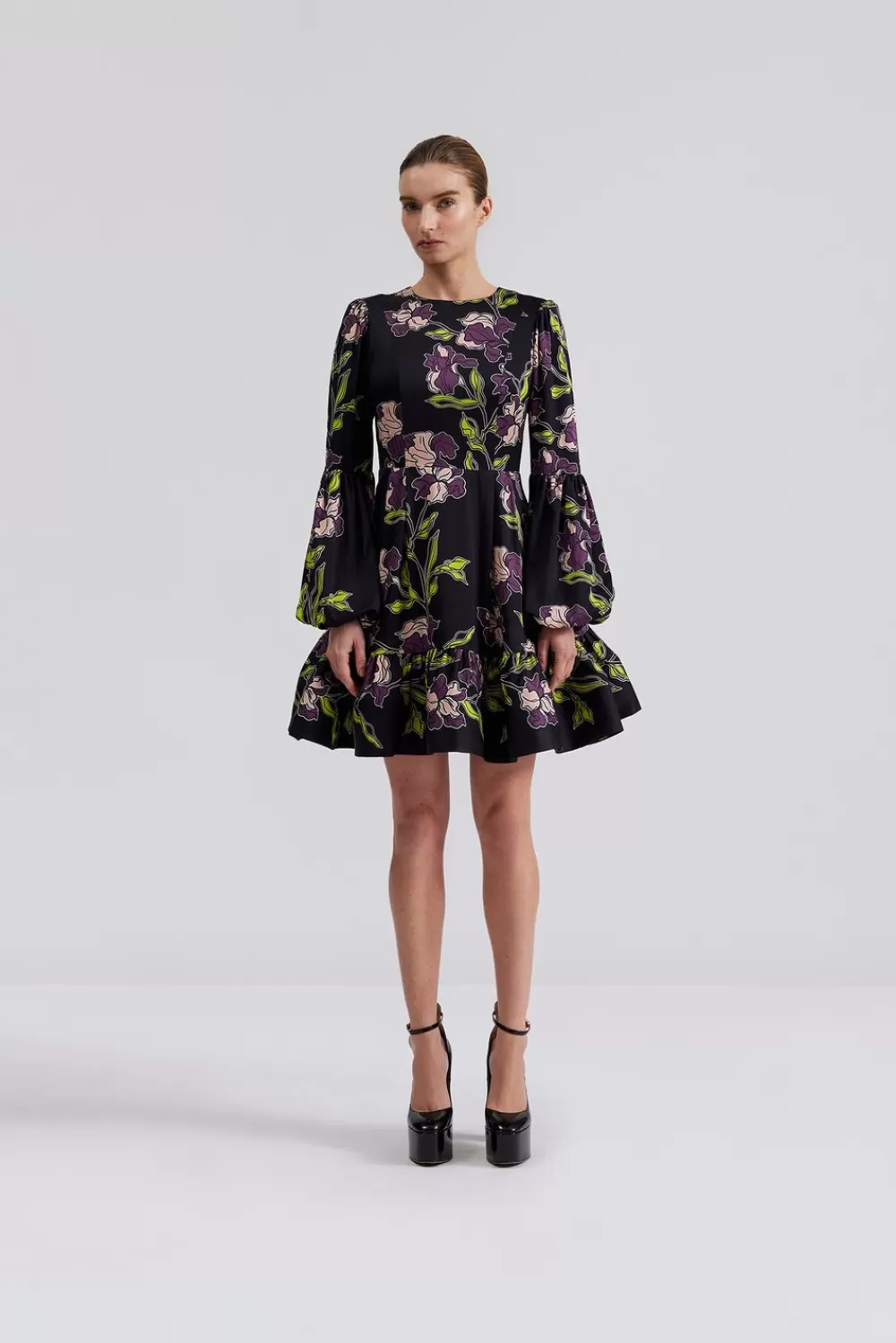 Malina Jasmine miniklänning FallFloralsBlack Discount