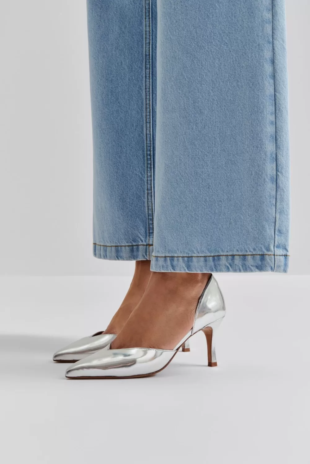 Malina Kaya pumps SilverMetallic Online