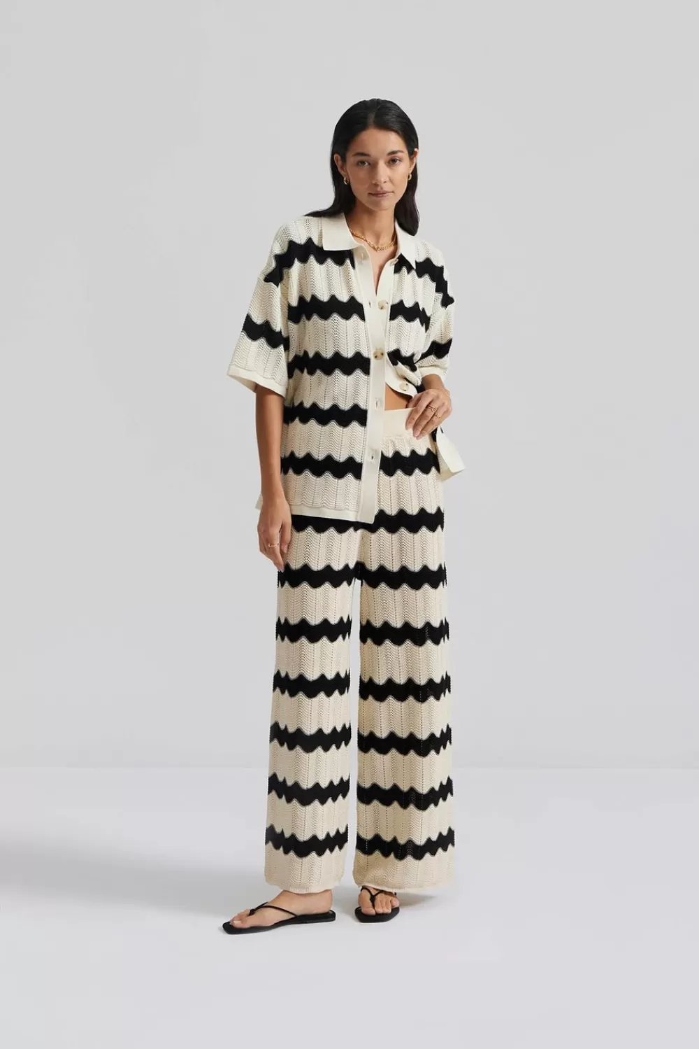 Malina Keily byxor BlackStripe Hot