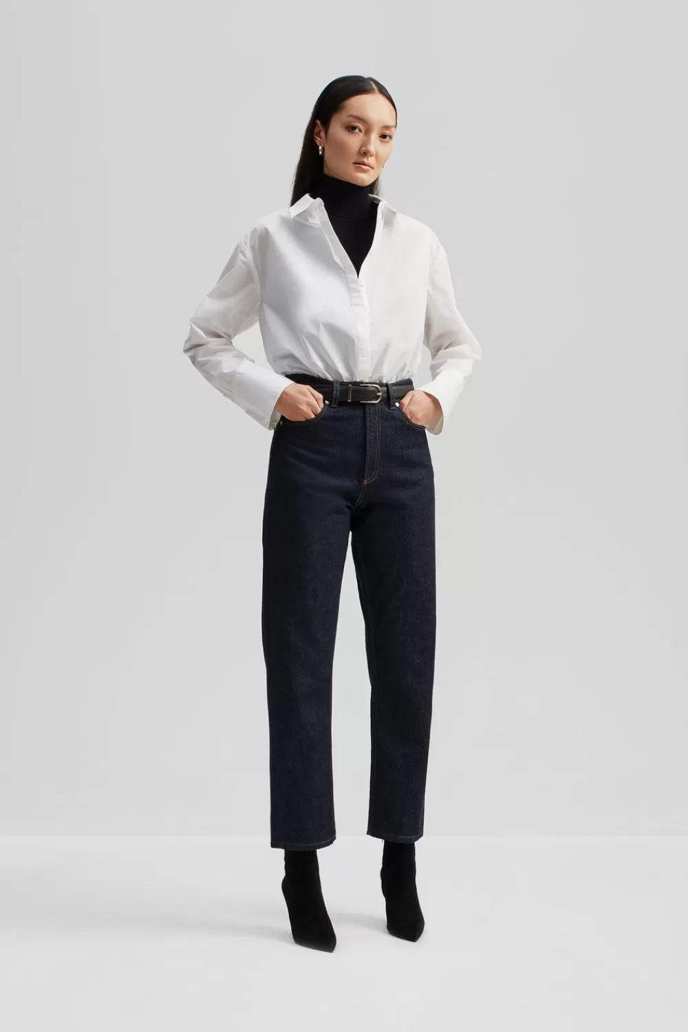 Malina Kellie jeans UnwashedDarkDenim Fashion