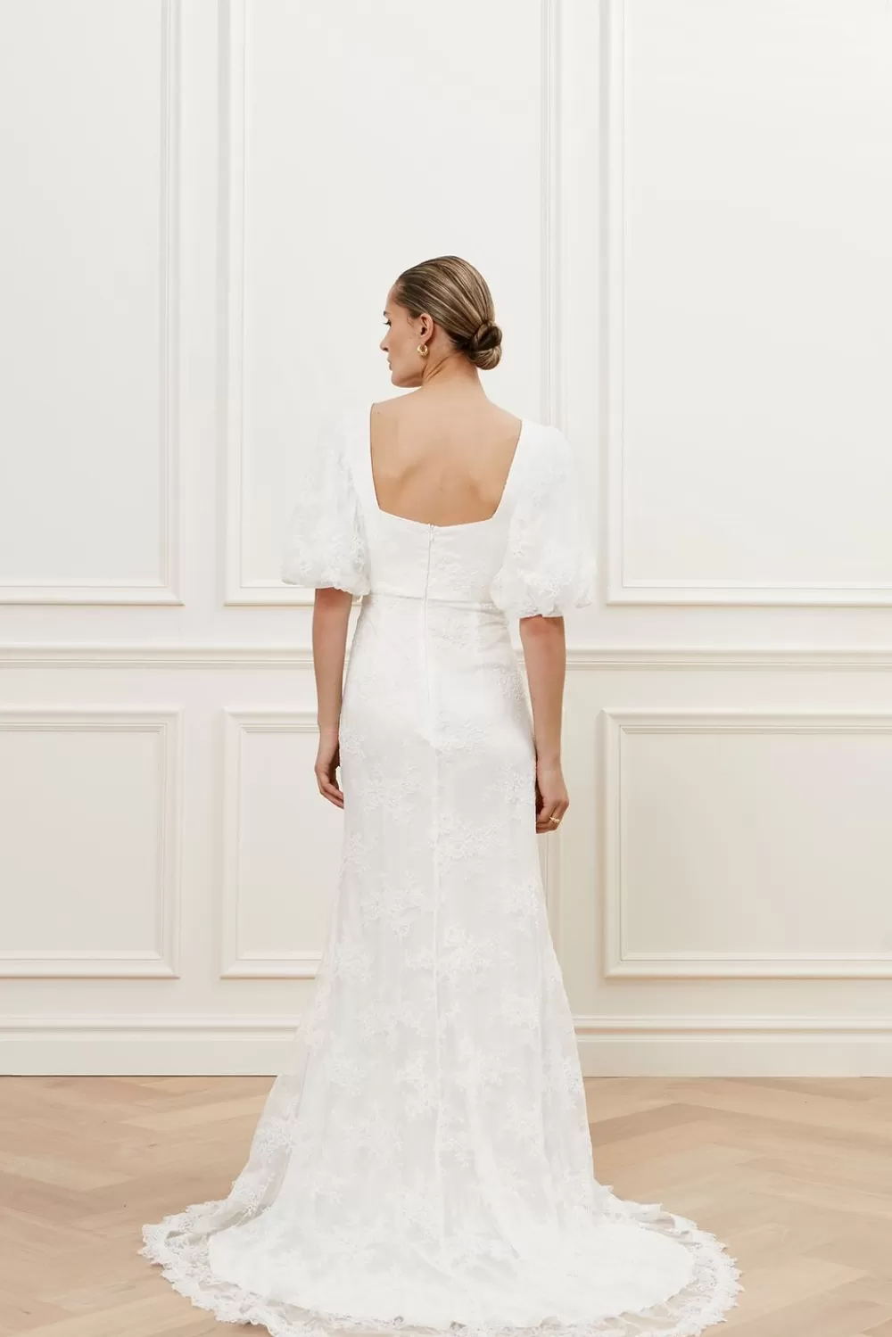 Malina Lara brudklänning Ivory Best Sale
