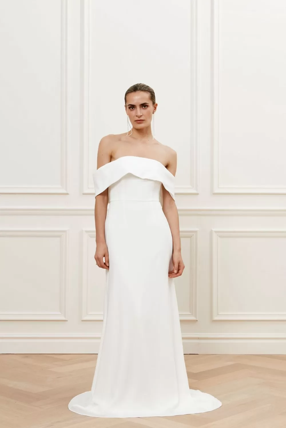 Malina Leia brudklänning Ivory Flash Sale