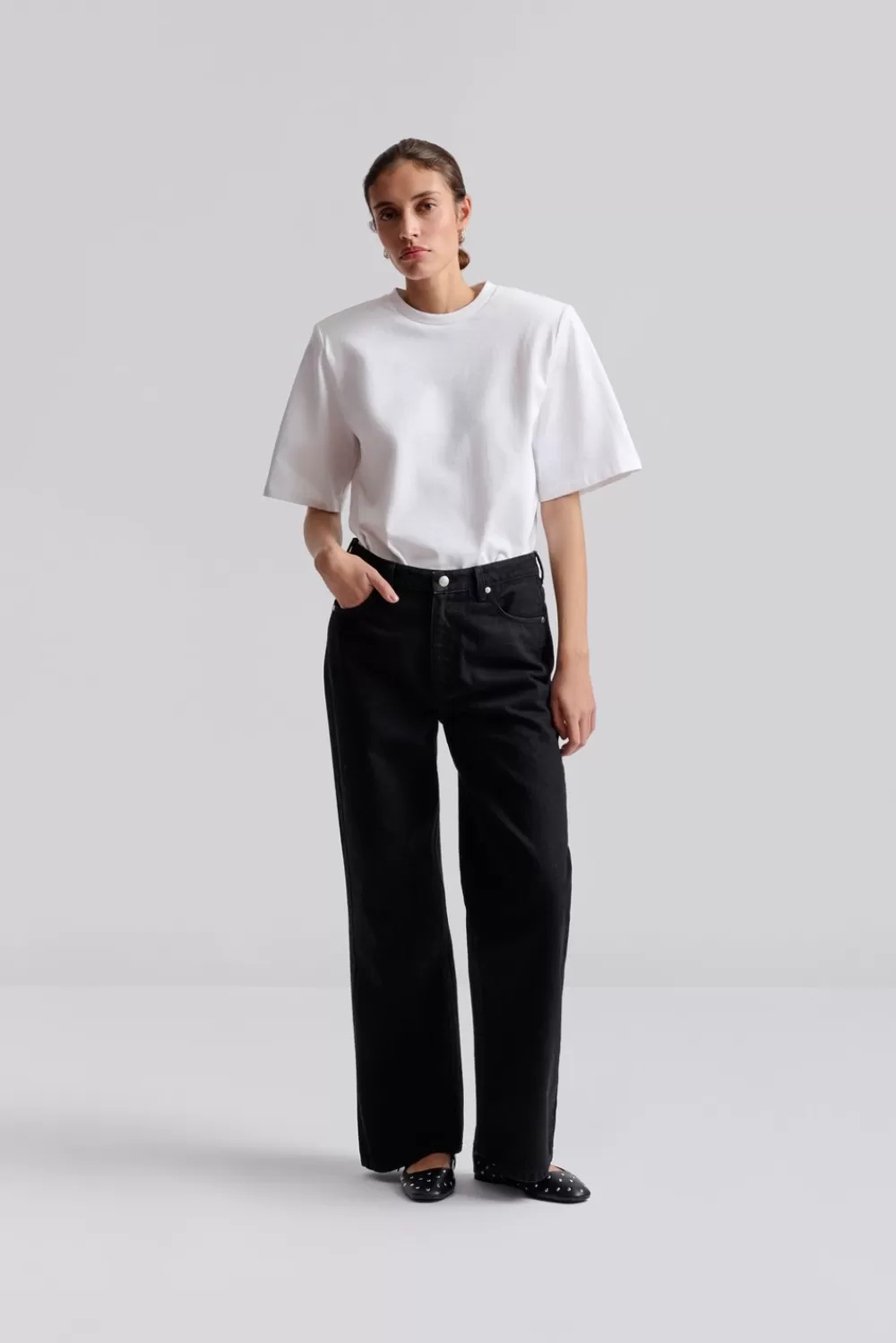 Malina boxy T-shirt White Outlet