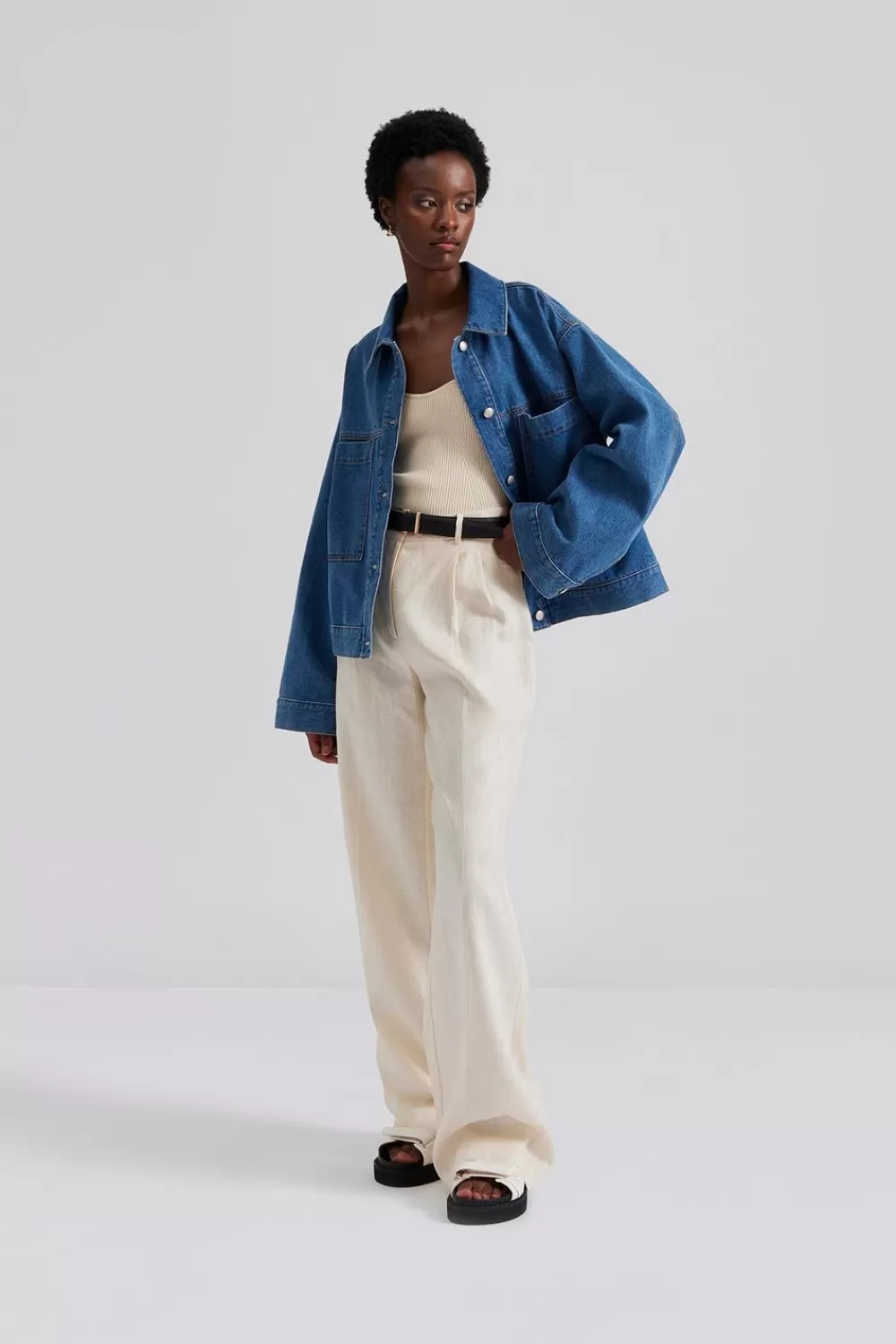 Malina Marlee jeansjacka BlueWash Online