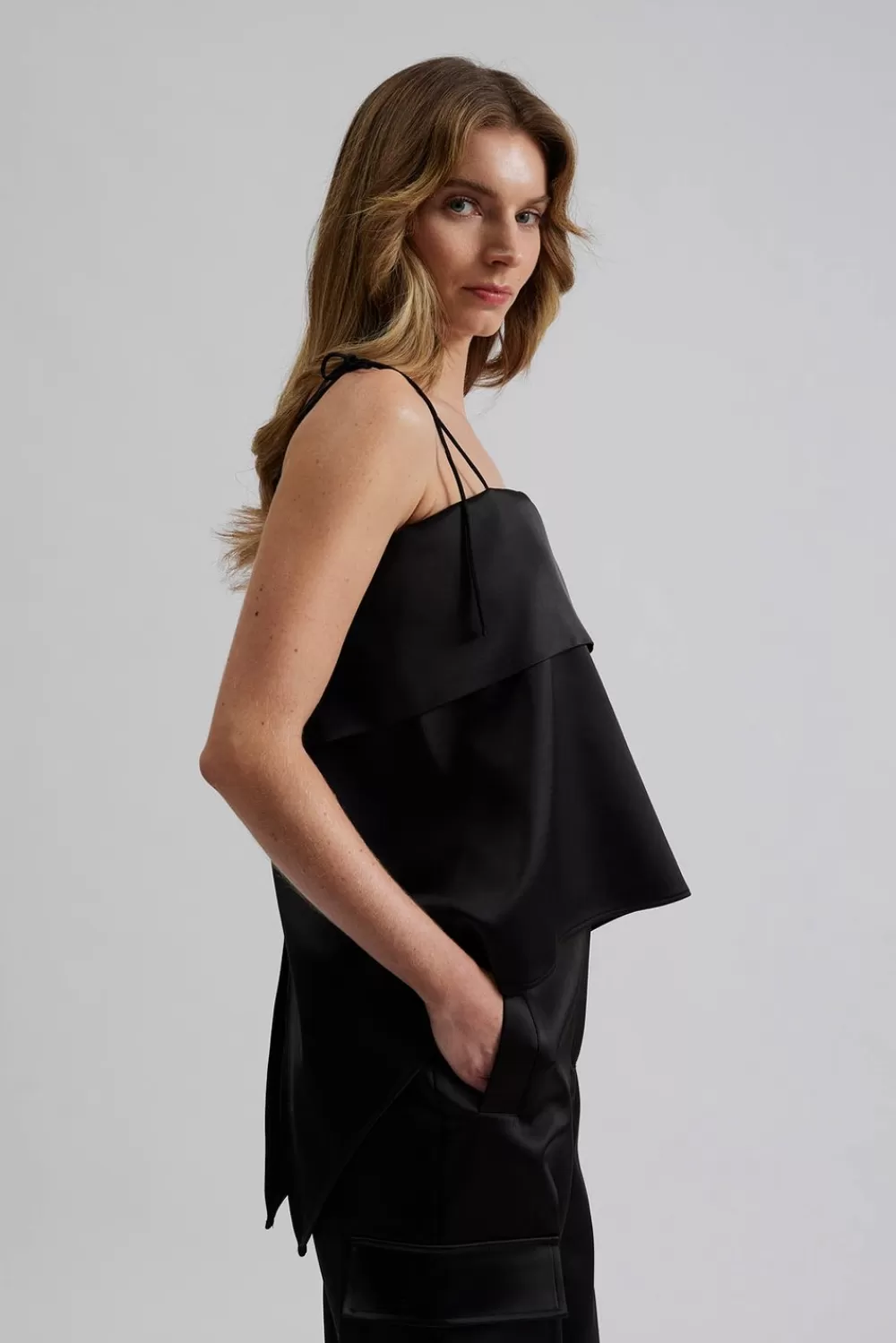 Malina Mette topp Black Hot