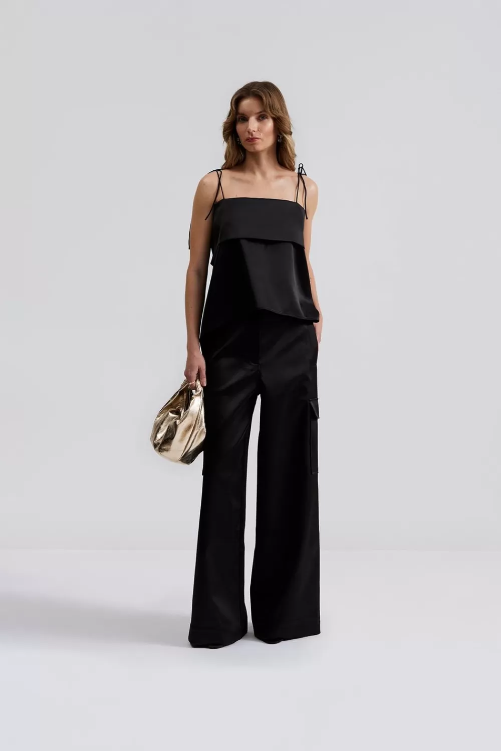 Malina Mette topp Black Hot
