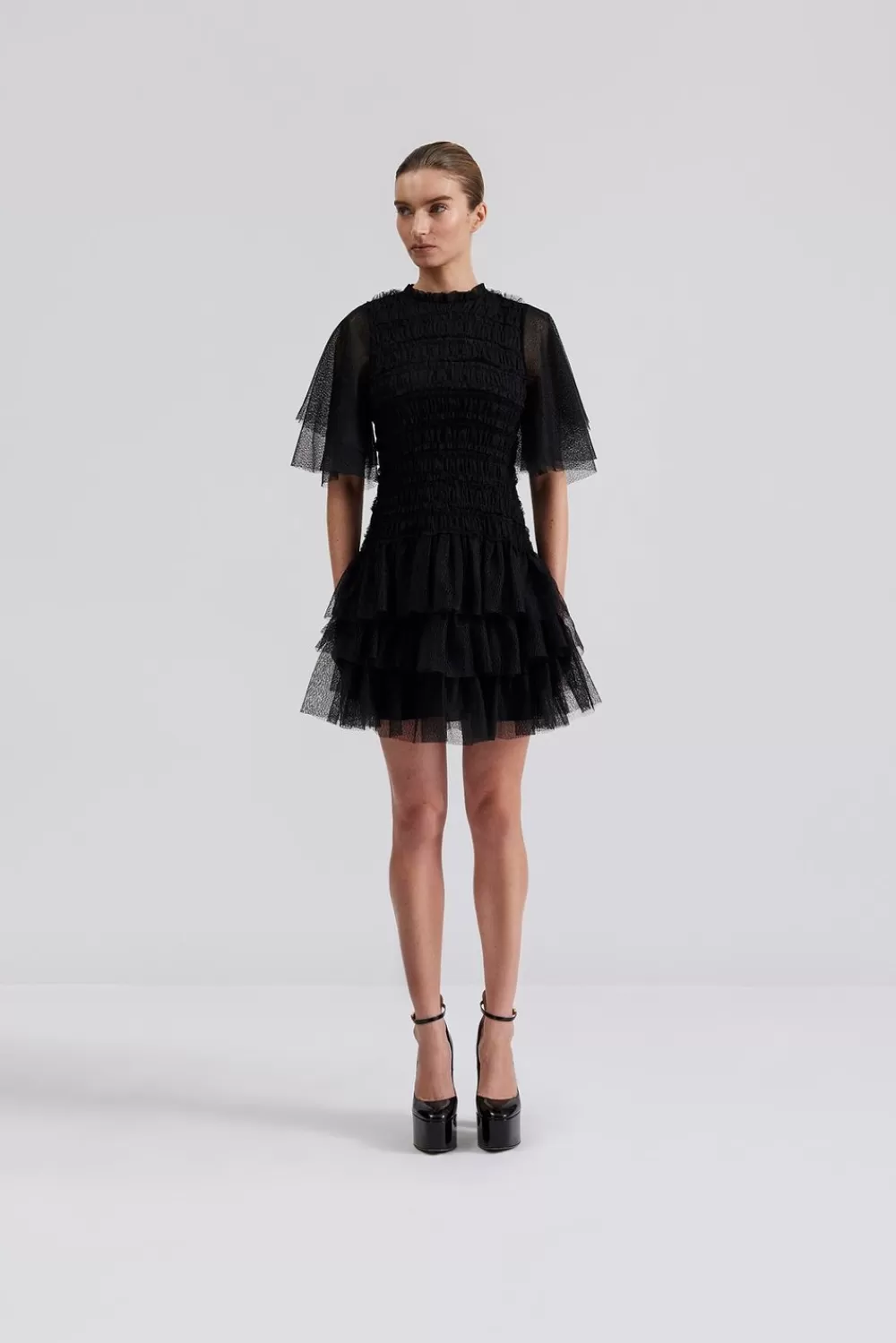 Malina Minnie miniklänning Black Fashion