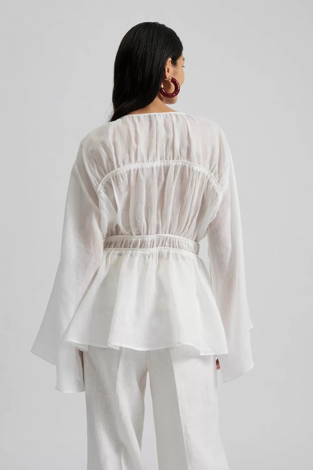 Malina Mira blus White Best