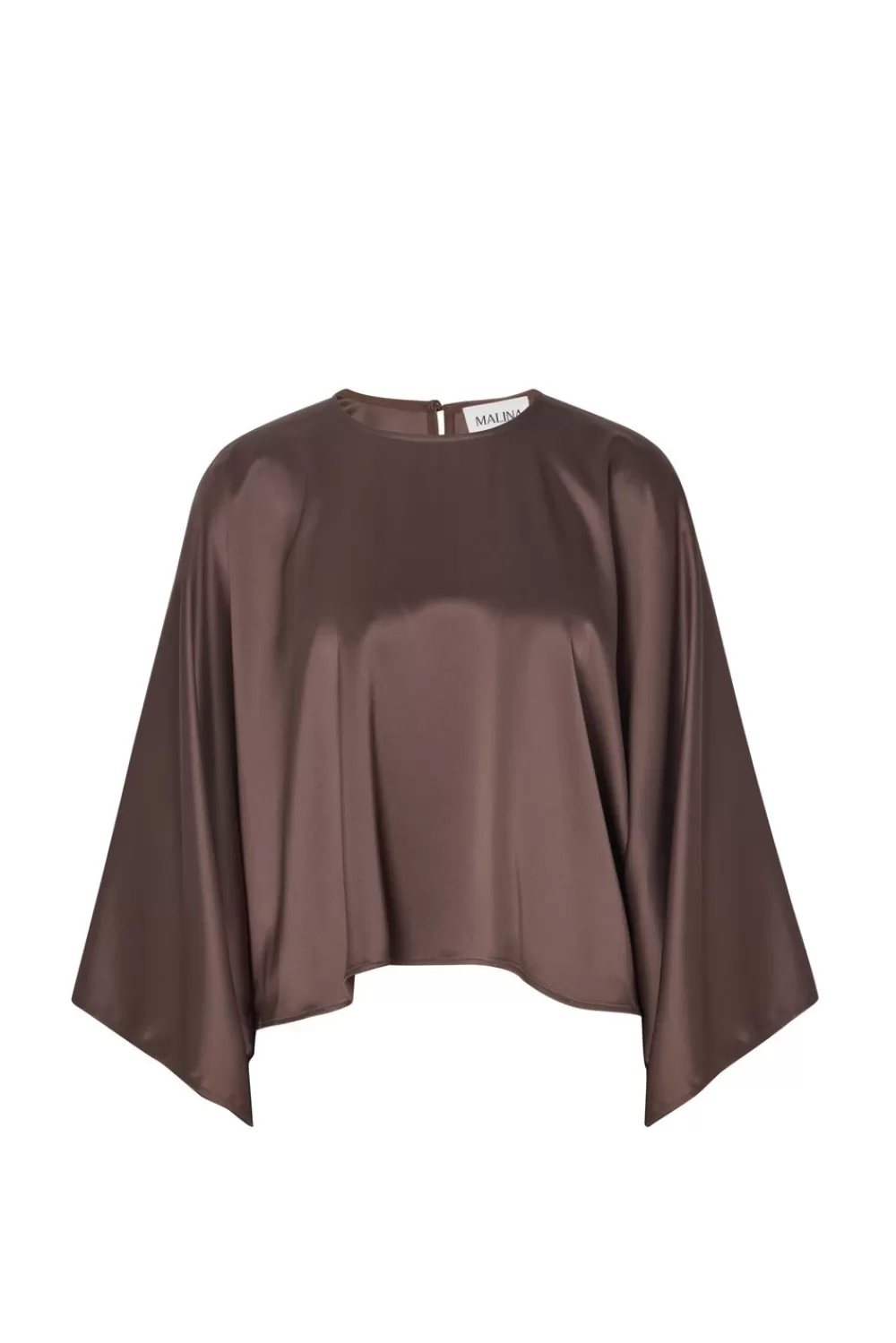 Malina Nami blus Chocolate Clearance