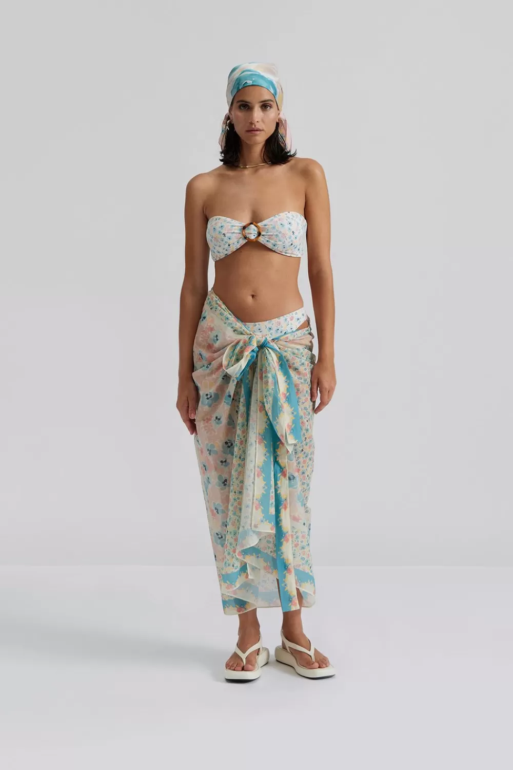 Malina Omlott strandsarong Ditsy Fashion