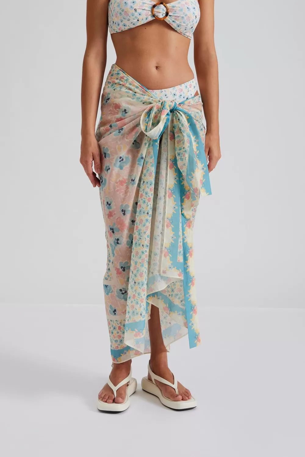 Malina Omlott strandsarong Ditsy Fashion