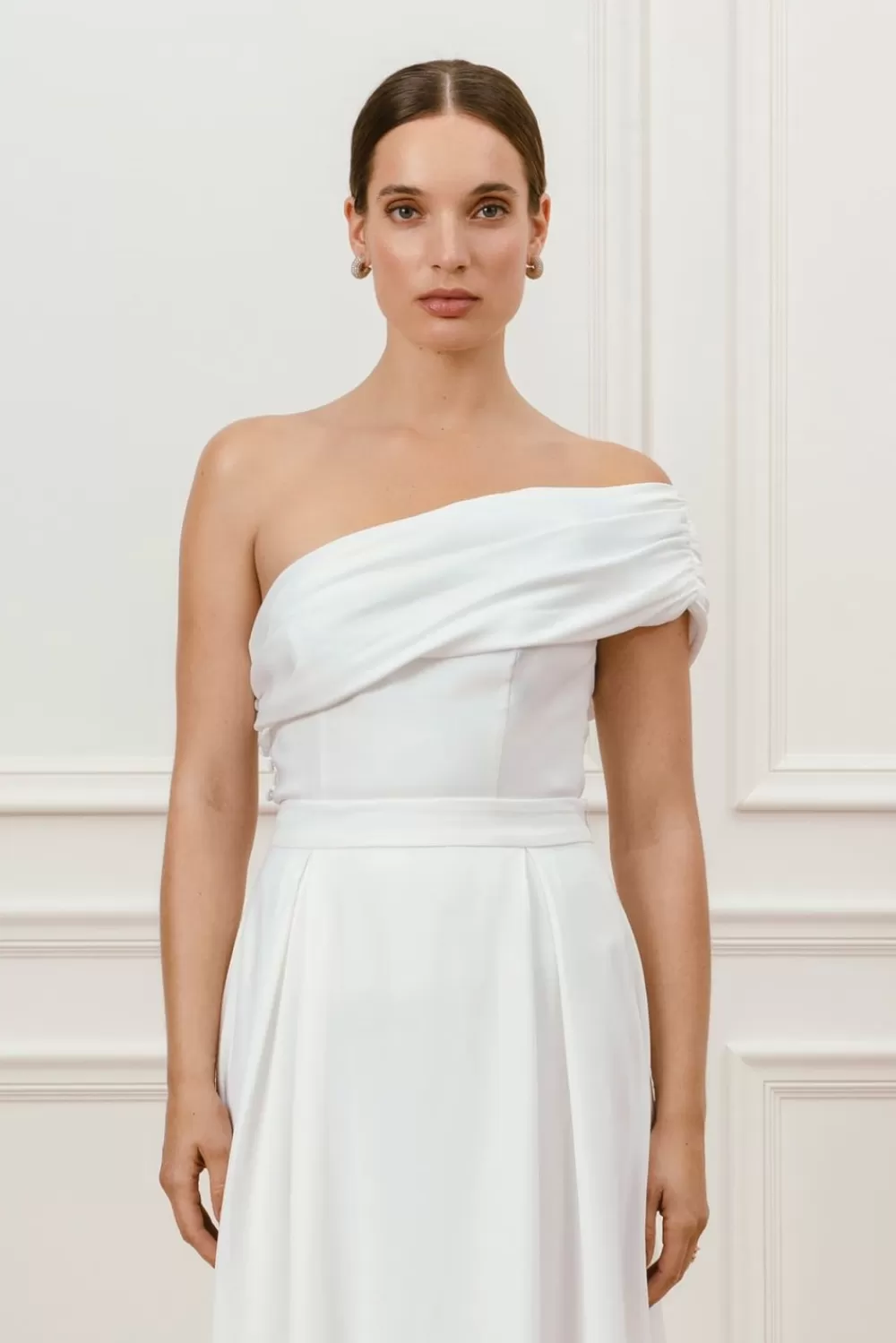 Malina Ophelia topp Ivory Hot