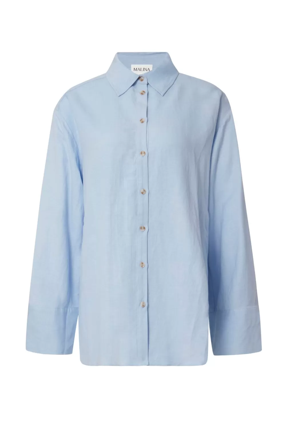 Malina Plum skjorta PastelBlue Best Sale