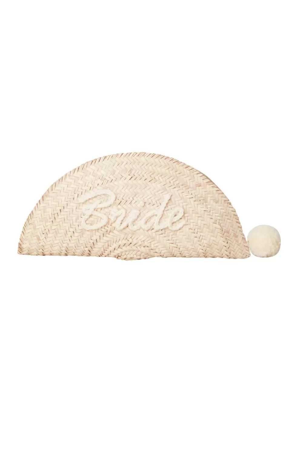Malina Raffia kuvertväska Cream Best