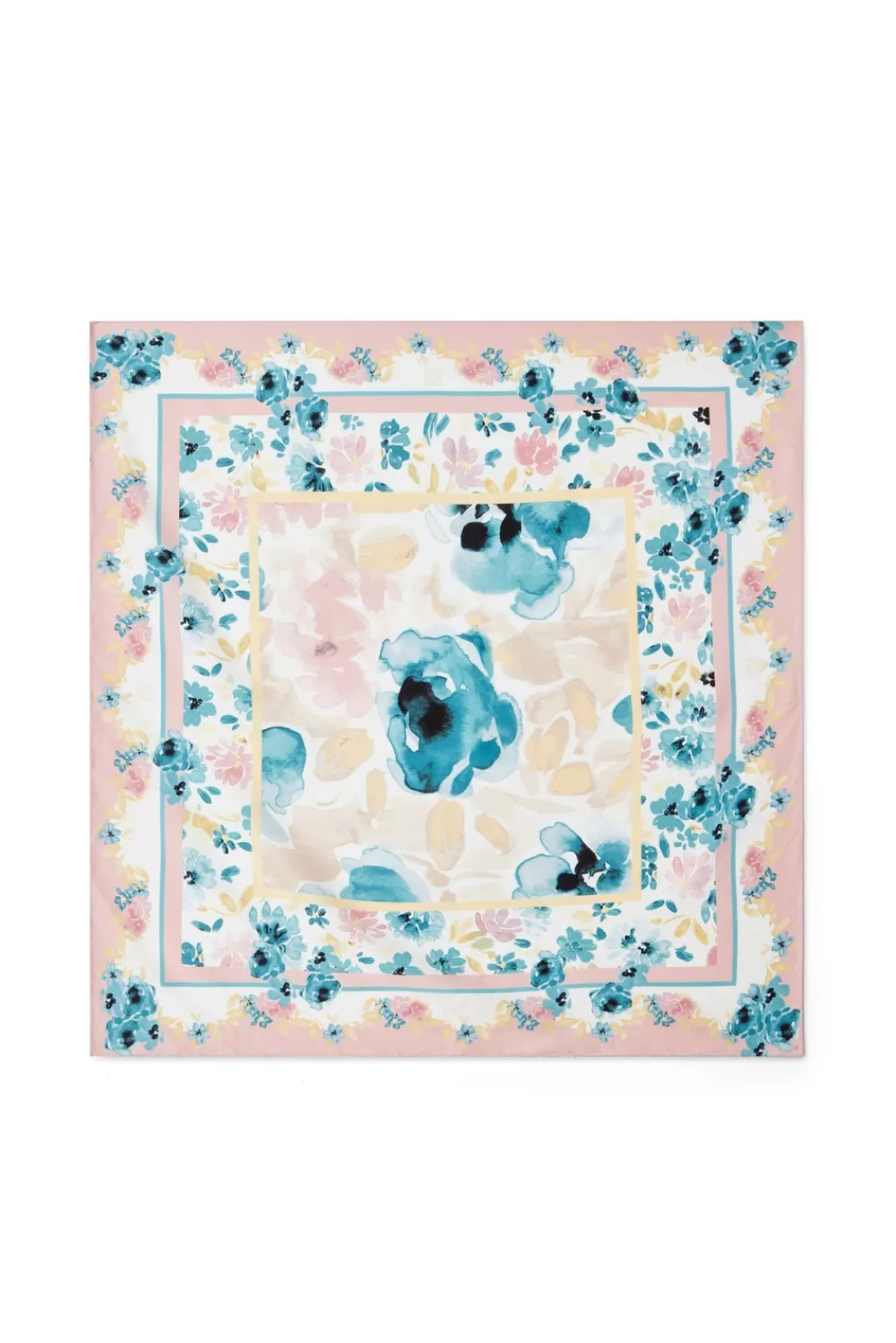 Malina Sidensjal twill 80x80 Florals Clearance