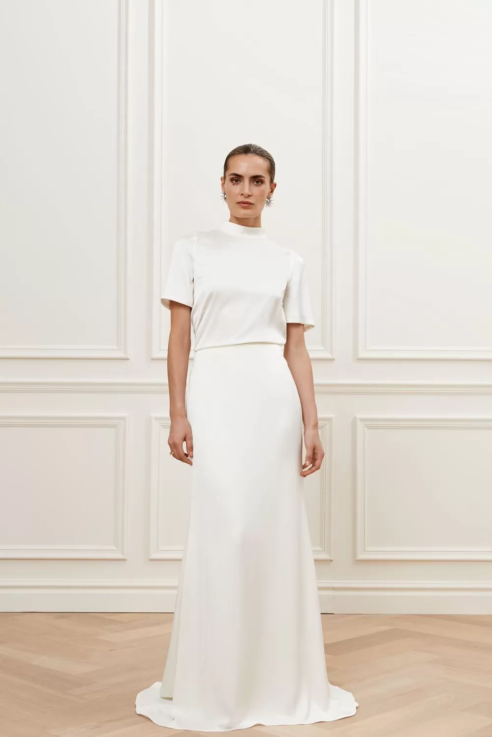 Malina Theodora maxikjol Ivory Hot
